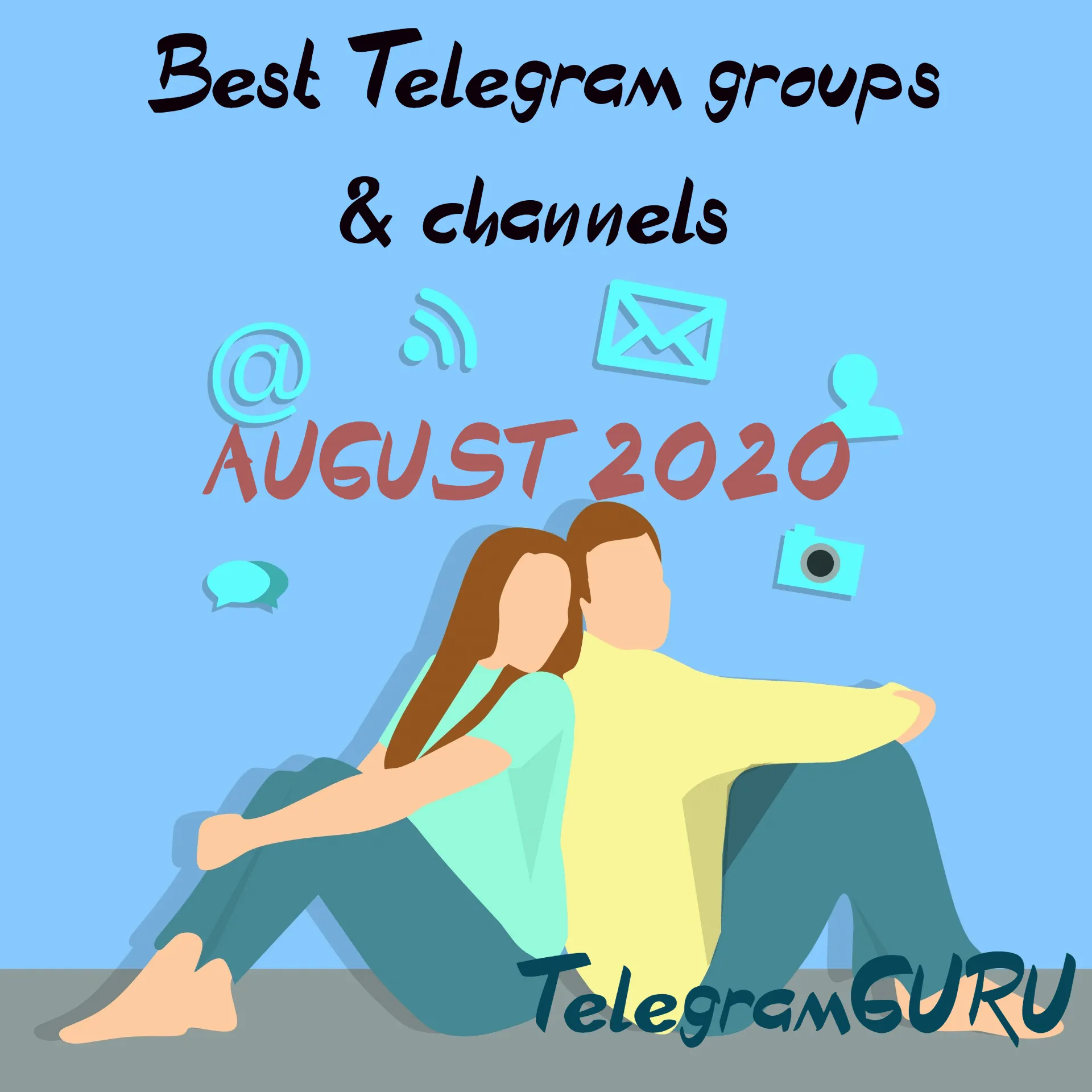 Man And Woman And Social Media