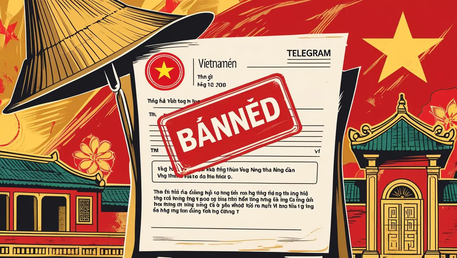 why telegram banned in vietnam